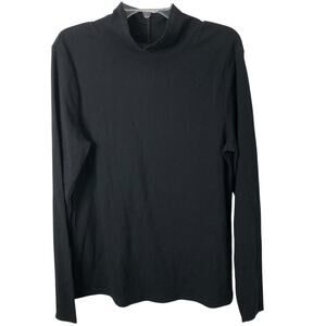Universal Thread NWT Women's Black Waffle-Knit Long Sleeve Mockneck Top Size XXL